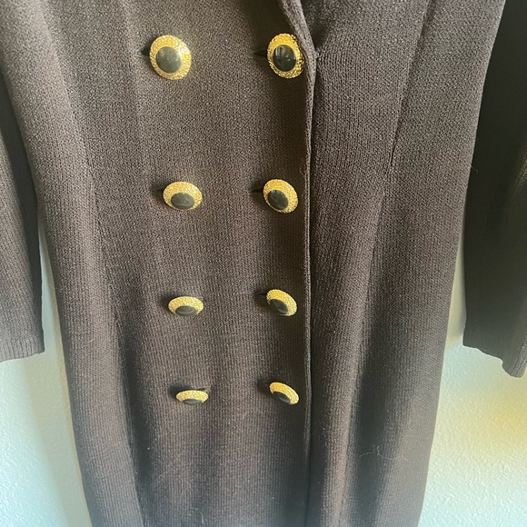 Saint John Knit Coat Dress VGUC - Picture 2 of 3